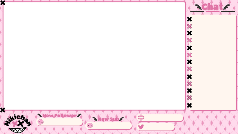 Twitch screen overlay